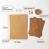 Mailers Set Invitation Envelope Letter Supplies Vintage Kraft Paper Envelope Writing Paper Envelopes Letter Paper Letter Pad