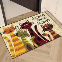 Pet Theme Door Mat With Cute Sloth Corgi Dog Cartoon Patterns Soft Decorative Entryway Rug For Home Indoor  Pet Lovers Decor 40x60cm