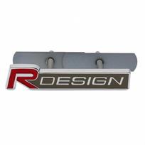 6 spalvos Metalinis R DESIGN Logotipas Priekinės grotelių ženklelis Emblema Lipdukai Volvo XC60 V40 V50 V60 S60 XC90 XC40 S40 XC70 C30 C40
