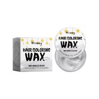Wiieey Kids Hair Color Wax - Plant-Based Temporary Hair Dye, Safe & Washable, DIY Styling For Boys & Girls, Party & Cosplay pilka