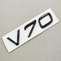 3D ABS Automobilio raidės XC70 S70 V70 Logotipas Galinės bagažinės ženklelis Emblema Lipdukai Volvo XC70 S70 V70 Išorės priedams