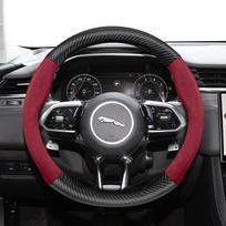 JAGUAR Suede Anglies Pluošto Vairo Dangtelis Tinka XF XE F-PACE E-PACE I-PACE X250 F-TYPE XJ X S-Type Automobilių Aksesuarai