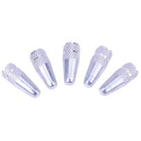 5/10PCS Bicycle Tire Valve Caps Aluminum Alloy Presta Valve Core Lends CNC Mtb Tubeless Valve Cover Mtb Bike Accessories sidabras