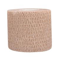 New Disposable Self-adhesive Bandage Tape Flex Stretch Kinesiology Tape Self Adhesive High Elastic Elastic Bandage First Aid 2.5cm x 4.5m smėlis