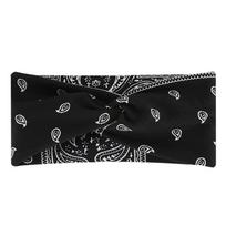 1Pc Women Stretchy Wide Knotted Headband Soft Elastic Sweatband Yoga Running Sports Hair Accessories for Girls Daily Wear juoda