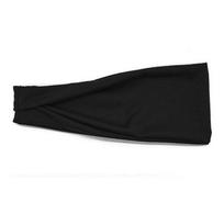 Wide Elastic Headbands for Women Non Slip, Soft Hair Bands for Running Workout Gym Sports Turbans juoda