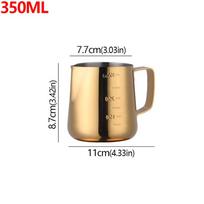 350/550ml Espresso Kavos Piešimo Pieno Puodeliai Puodelis Nerūdijančio Plieno Piešimo Puodelis Pieno Meno Latte Art Ąsotis Puodelis