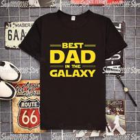Geriausias tėtis galaktikoje Starwars marškinėliai Unisex estetiški šaunūs Tėvo dienos dovanų marškinėliai Harajuku Streetwear 4XL