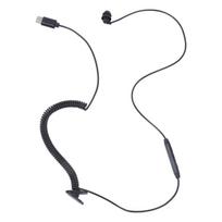 USB C Šoninis Ausinių Reguliuojamas Laidas Lengvas Bendravimas Triukšmą Mažinantis Mikrofonas Ergonomiškas Telefonui Planšetiniam Kompiuteriui Nešiojamam Kompiuteriui 1
