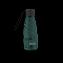 Kompaktiškas dvigubos paskirties skėtis nuo UV spindulių saulėi ir lietui, nešiojamas sulankstomas skėtis nuo saulės su spausdintu dizainu 50.5 cm*6 ribs tamsiai žalia spalva