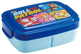 Skater Bento Box with Integrated Paw Patrol for Made in P8467143 Kids' Dome-Shaped Divider, 840ml, Design, Boys, Japan,