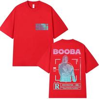 Rapper BOOBA B2O Tour 2025 Graphic T Shirts Mens Hip Hop Gothic Short Sleeve Tshirt Retro High Quality Cotton Tees Streetwear S