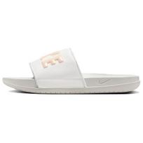 Nike Offcourt Soft And Comfortable Slip Resistant Odor Resistant Slide Slippers Women's White Orange BQ4632-112 42