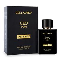 Bella Vita Luxury CEO Men Intense Long Lasting Perfume for Man|Bergamot, Lavender & Orchid | Citrus, Woody and Musky Premium Fragrance Scent 100ML