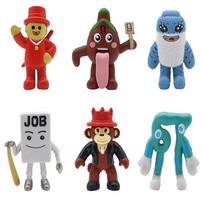 6-8pcs/Set Steal a Brainrot Figure Toy Cartoon Action Figure PVC Desktop Ornament Model Doll Toy Fans Gift High Quality