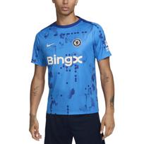Nike Chelsea Fc Academy Pro Men's Nike Dri FIT Soccer Short Sleeve Pre Match Top FN9646-436 M