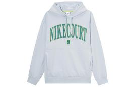 Nike Court Heritage Men's Dri-FIT Fleece Tennis Hoodie FQ2094-085 L blue