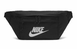 Nike Sportinis Poliesterinis Vienos Peties Įstrižas Kuprinė Juosmens Krepšys Įprastas Unisex Juodas BA5751-014