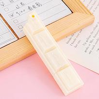 Creative Plastic Ballpoint Pen 0.5mm Nib Comfort Grip Craftsmanship Styling Pen Smooth Writing Gel Pen School Supplies smėlis