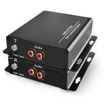 Professional 2-Channel Unidirectional Audio Fiber Optic Converter