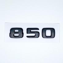 Juodi Sidabriniai Raidės B25 30E 900 850 800 700 ABS Emblema Mercedes Benz Brabus E W212 W213 Automobilio Bagažinės Ženklelis Logotipas Lipdukas