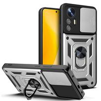 For Xiaomi 12T Pro Case Mi 12 lite Cover mi 12 12s Pro 12X Magnetic Ring Holder Armor Phone Case Slide Camera Protect Back Cover Xiaomi 12X