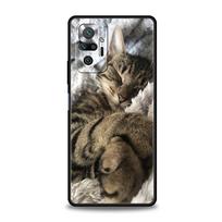 Phone Case For Xiaomi Redmi Note 14 13 12 5G 11 10 Pro Plus 4G 9S 9 14C 13C 12C 10C 9C 9A Soft TPU Cover lovely sleep kitten Redmi Note 14 5G