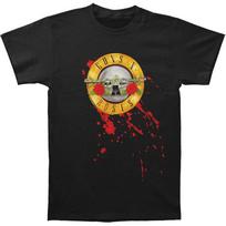 Guns N Roses Bullet Unisex T-shirt S įvairiaspalvis