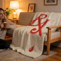 Throw High-Density Short Plush Blanket For Sofa Nap Air-Conditioned Room Soft Skin-Friendly Romeo And Juliet 75x90cm