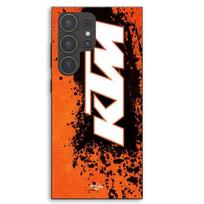 Coque Pour Samsung Galaxy S23 Ultra KTM logo Kraftfahrzeuge Trunkenpolz Mattighofen Maniacase juoda