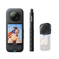 Insta360 X3 action new 48MP IPX8 72MP image active 4K 60fps horizon AI voice control long recording action live underwater webcam premium set SD card juoda