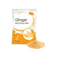 Ginger Bath Scrub Salts  Natural Lymphatic Support & Skin Renewal for Dull, Rough, and Acne-Prone Back  Exfoliating Body Salt for Deep Cleansing & Rad