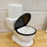 Detachable Pet Water Dispenser Toilet Shape Pet Food Bowl Creative Pet Feeder  For Cats Dogs balta
