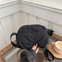 Quick-dry Nyl Square Bag Large Capacity Messenger Bag Sling Crossbody Bag Solid Color Zipper Versatile Waist Pack Sport juoda