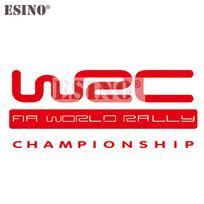 Car Styling Universal Creative Auto Decorative Decal WRC FIA World Rally Championship PVC 3D Carving Car Vinyl Car Body Sticker 30 x 11.25 cm