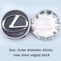 For 4PCS Car Original Wheel Center Cover Hub Cap Lexus IS250 IS200 CT200h GS300 LS430 RX450h LX570 IS300 ES RX LS IS NX CT LX UX 4Pcs 62MM