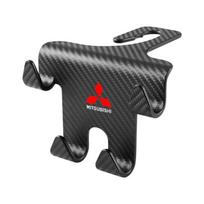 1PCS Car Back Seat Hook Storage Phone Holder for Mitsubishi Pajero L200 ASX Outlander Lancer Xpander Interior Accessories