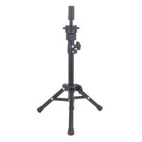 False Head Holder Salon Hairdressing Tripod Portable Training Head Holder  for Making Wigs juoda