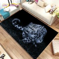 Gyvūnų leopardo gepardo animacinių filmų žvėries kilimėlis, kilimas namams Svetainės miegamojo sofos durų kilimėlis virtuvės dekoras, neslystantis grindų kilimėlis 40x60cm(15x23in)