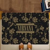 Classic Band N-Nirvana Floor Mat Rectangle Anti-slip Home Soft Badmat Front Door Indoor Outdoor Mat Welcome Doormat 40cm x 60cm