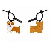 Novelty Bibi Puppy Pendant Leather Car Ornaments Cute Puppy Key Chain  Adults Children Style 2