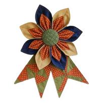 Flower Decorative Sign Front for Burlap DIY Door Retro Wreath And Bow