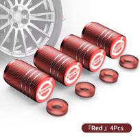 For Volvo XC90 XC60 V50 S60 V70 V60 V40 S90 olestar AWD XC40 S80 T Car Wheel Tire Valve Caps Tyre Stem Covers Airdust Waterproof