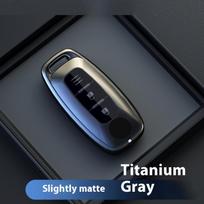 2025 Titanium Gray for Nissan Versa Maxima Rogue Armada Sentra Qashqai X-Trail 3 4 Button 2023 2024 Remote Car Key Case Cover