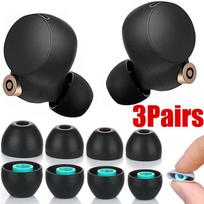 6Pcs Silicone Ear Tips for Sony WF-1000XM5 1000XM4 1000XM3 Earbuds MDR XBA Oneplus Buds Z Tips Headphones Earplugs Ear Cover XS S M each 1pair juoda