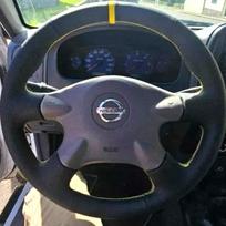 Individualizuotas „pasidaryk pats“ pilnos dangos vairo užvalkalas priedas Nissan navara d22 1999 2000 2001 Almera N16 X-Trail Samsung SM3