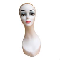 Stylish Female Mannequin Head Stand for Showcasing Wigs and Jewelry