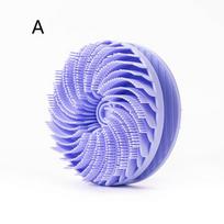 Silicone Body Scrubber Loofah Double-Sided Bath Brush Shower Scrubber Scalp Massager Shampoo Brush For Kids Women Men