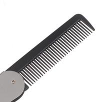 Folding Massage Hair Comb Portable Pocket Hairbrush Anti-knot Wet Dry Hair Styling Tool for Women Men