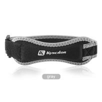 1PC Adjustable Patella Kneecap Band Silicone Gel Knee Tendon Strap Knee Support for Running Cycling Gym Sports 1pcs pilka spalva